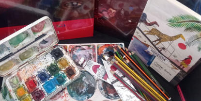 Maletes didàctiques per experimentar amb l'art